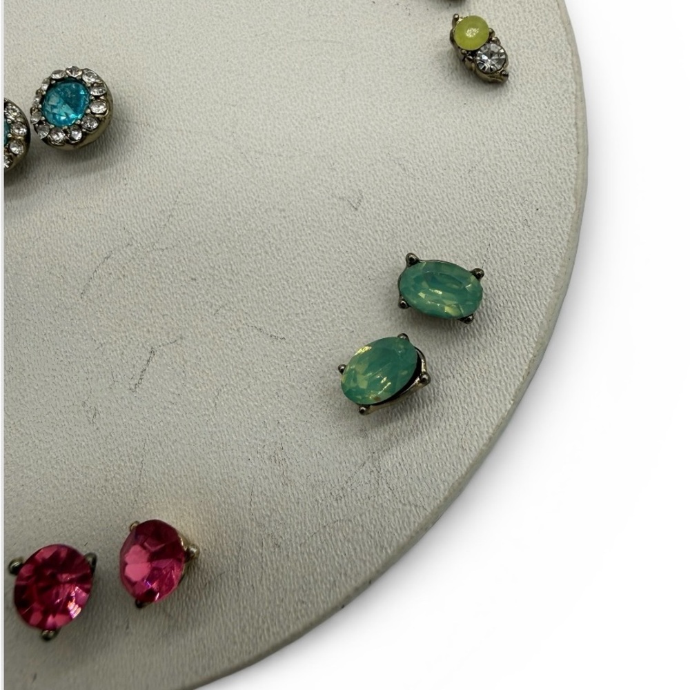 LOFT Vibrant Small Stud Earring Collection - Dainty - Set of 9 - Picture 5 of 9